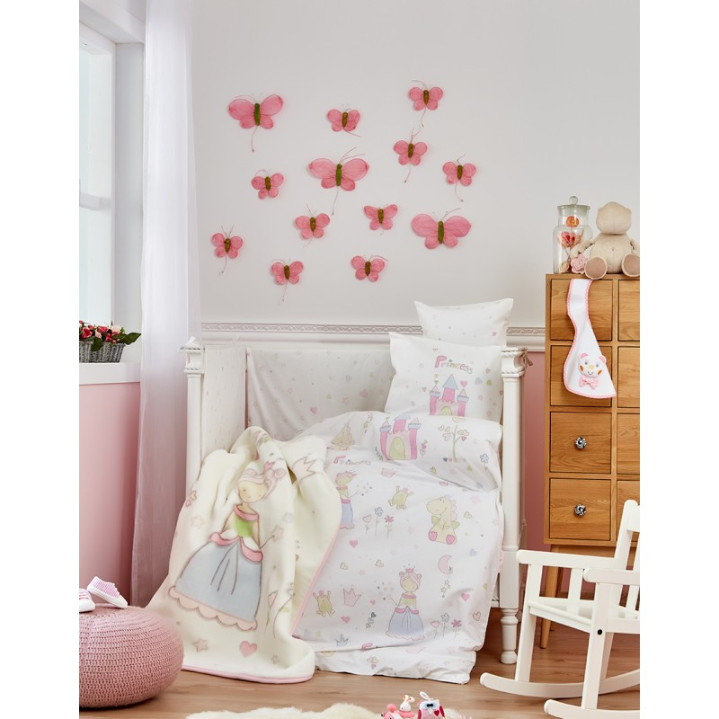 

Детский плед в кроватку Karaca Home - Princes 2018-1 100*120