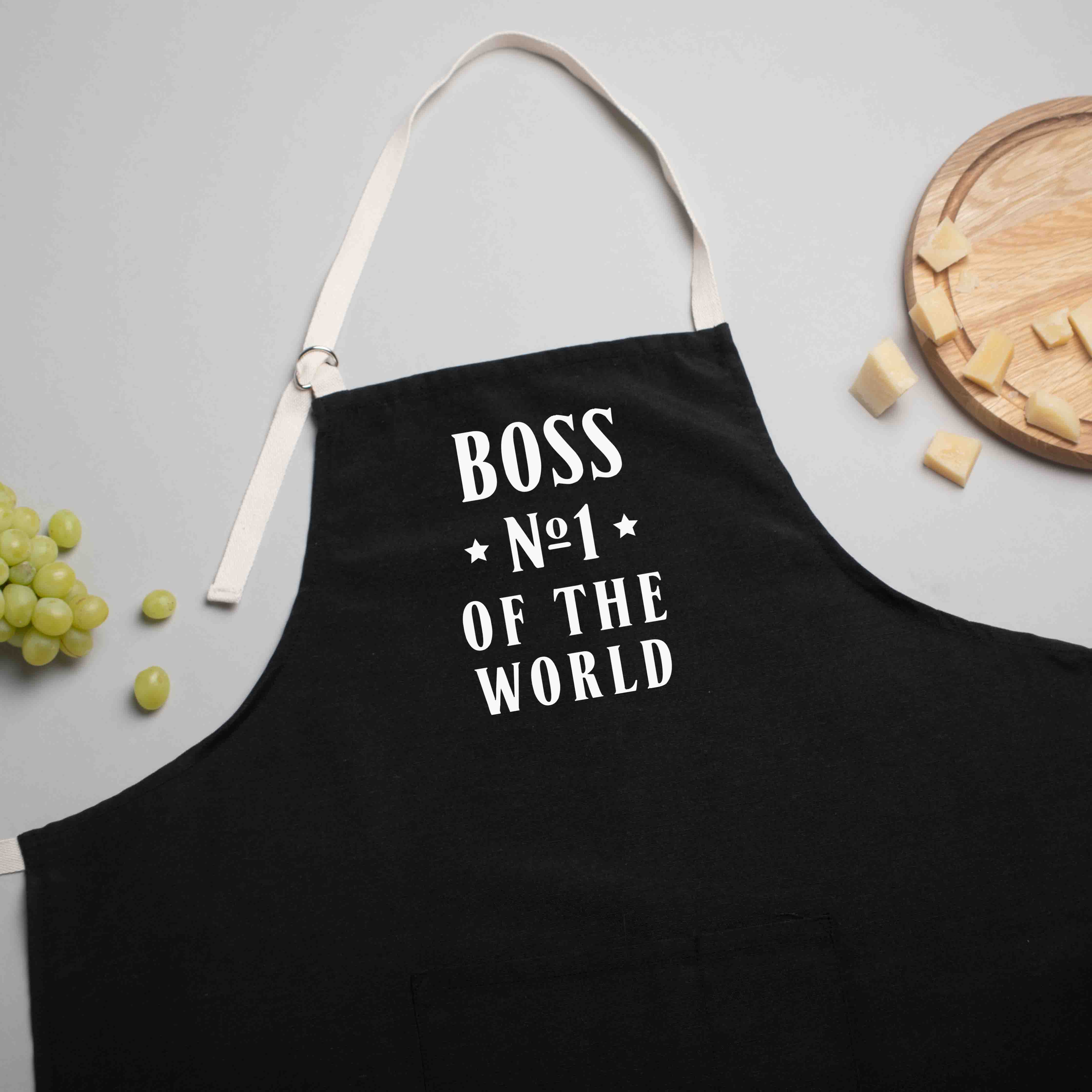 

Фартук "Boss №1 of the world" BeriDari (8288) Black