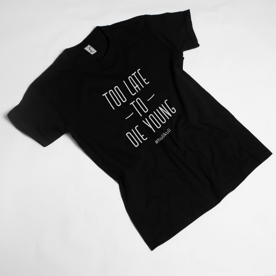 

Футболка "Too late to die young" мужская HuliKuli (6275) XL