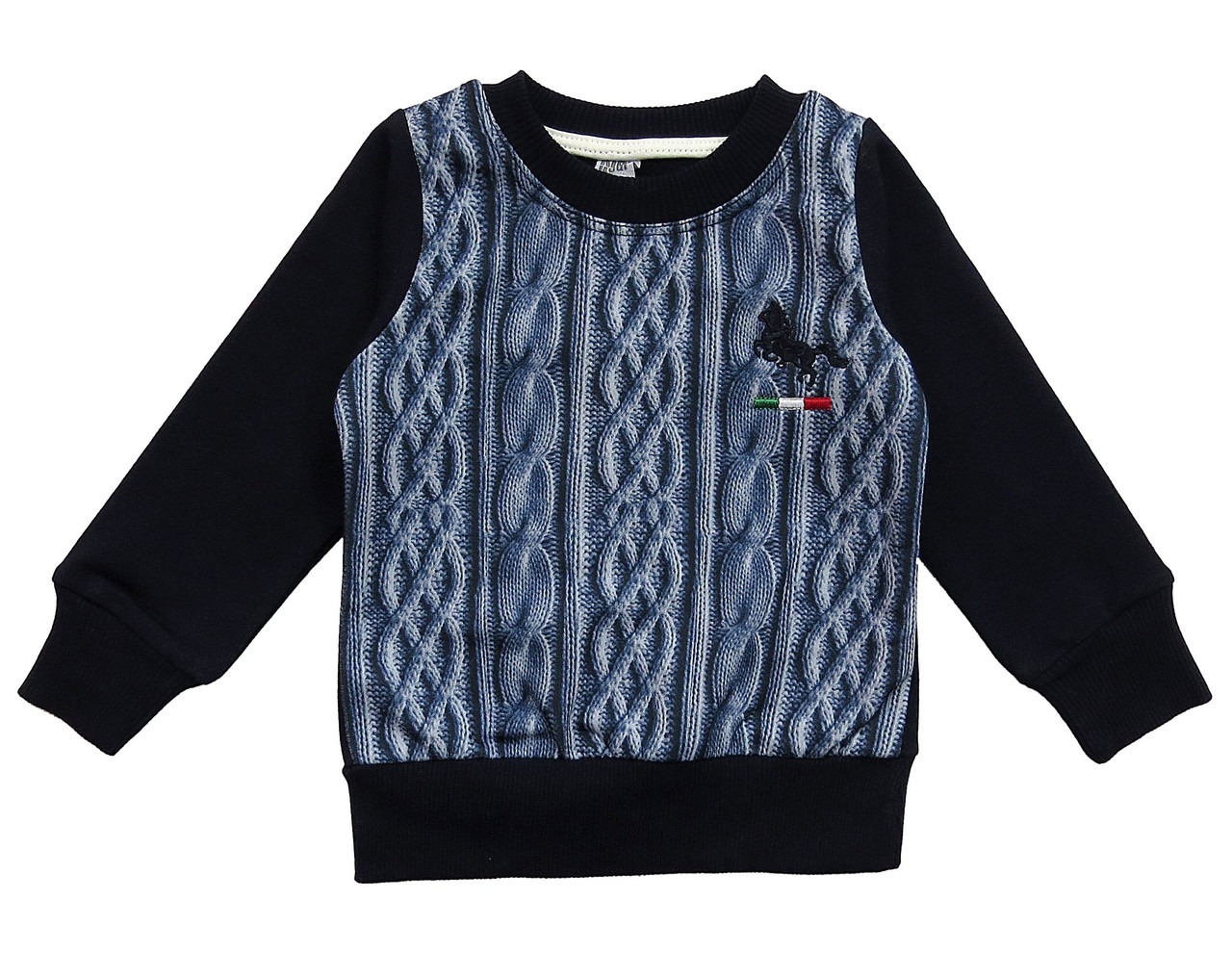 

Теплый свитшот Kids Wear для мальчика 86 см Темно-синий Маломерный 11869