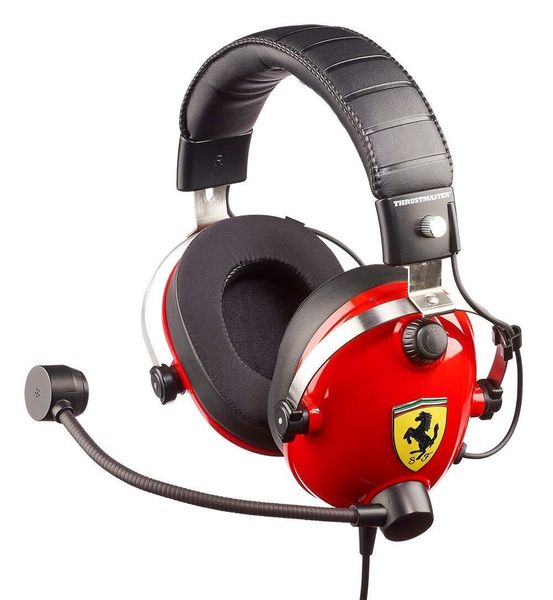 

Компьютерная гарнитура Thrustmaster T.Racing Scuderia Ferrari Edition (4060105)