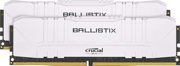 

Оперативная память Crucial 16 GB (2x8GB) DDR4 3200 MHz Ballistix White (BL2K8G32C16U4W)