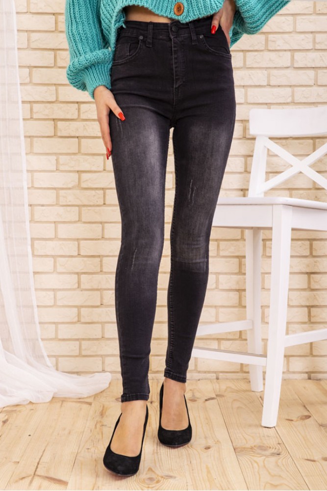 

Джинсы женские цвет Грифельный размер 33 FG_03697