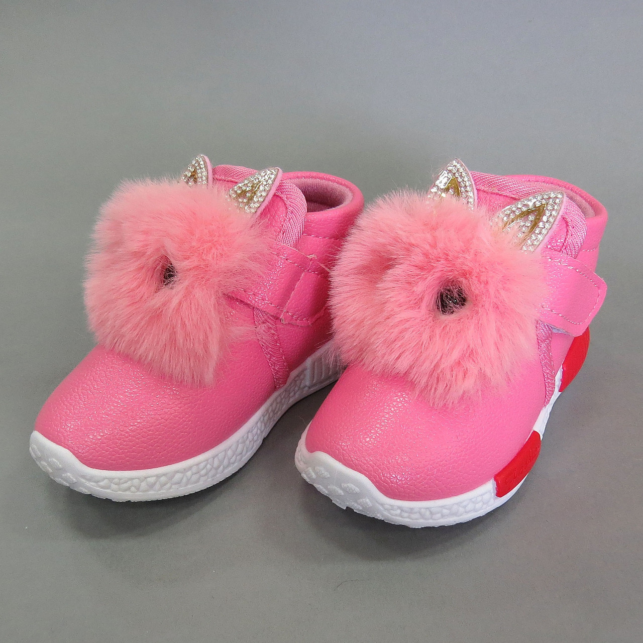 

Демисезонные ботинки Fashion shoes для девочки размер 26 Розовые 15151