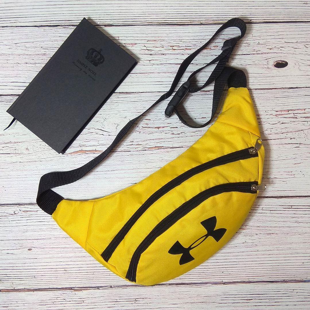 

Поясная сумка Бананка барсетка Under Armour Waist Bag Желтая