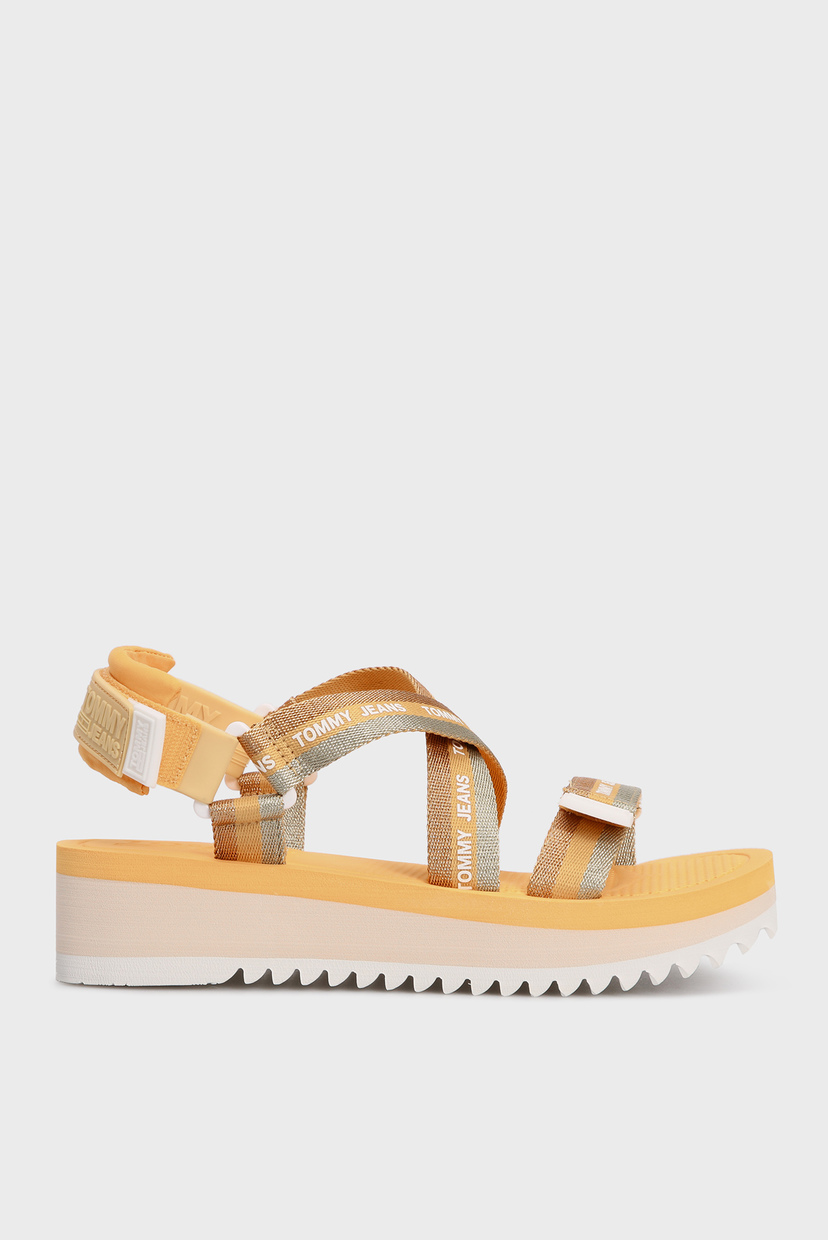

Женские оранжевые сандалии LUREX WEBBING STRAPPY Tommy Hilfiger 36 EN0EN01325