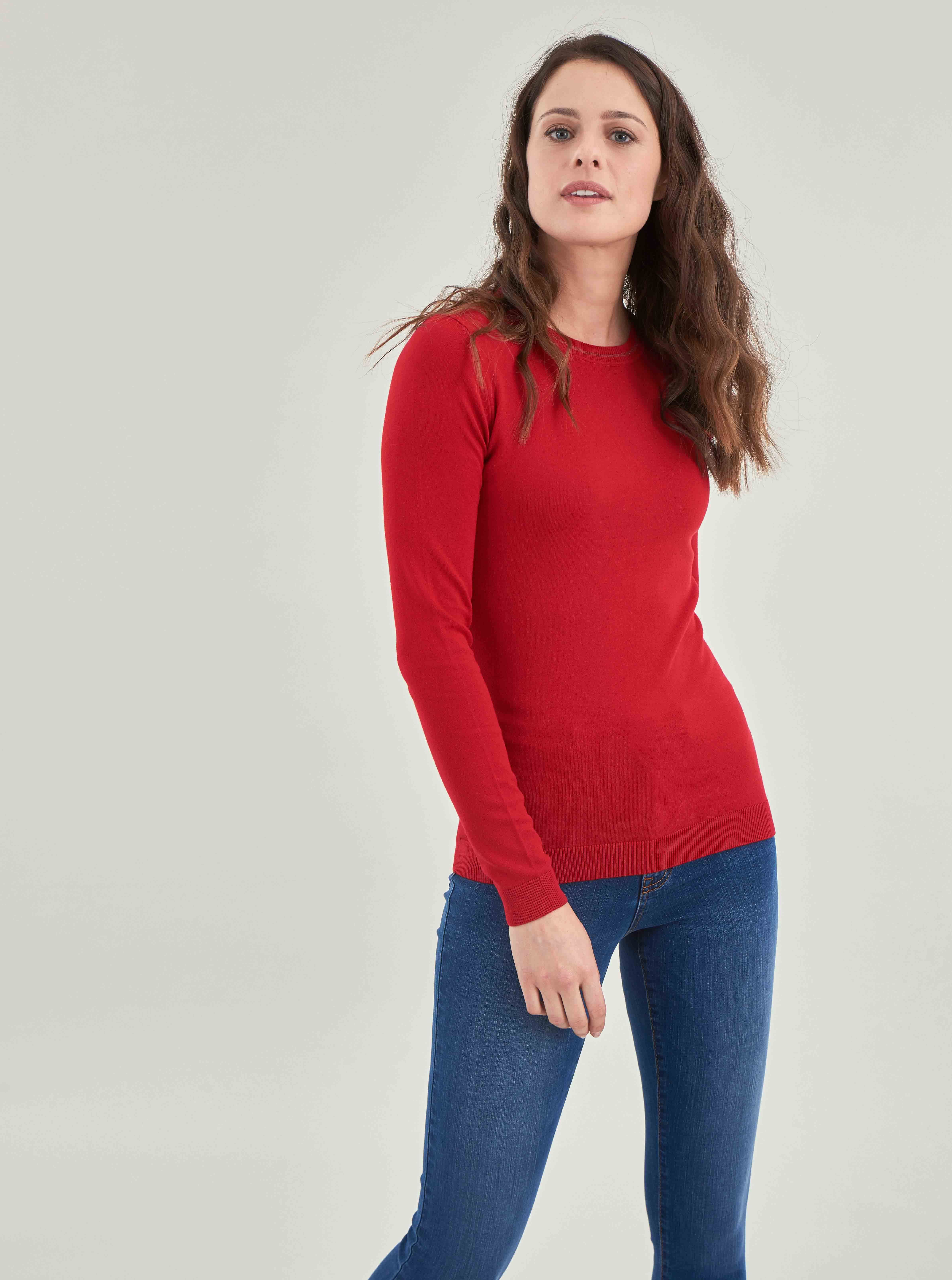 

Джемпер Piazza Italia 25248-66435 XL Scarlatto