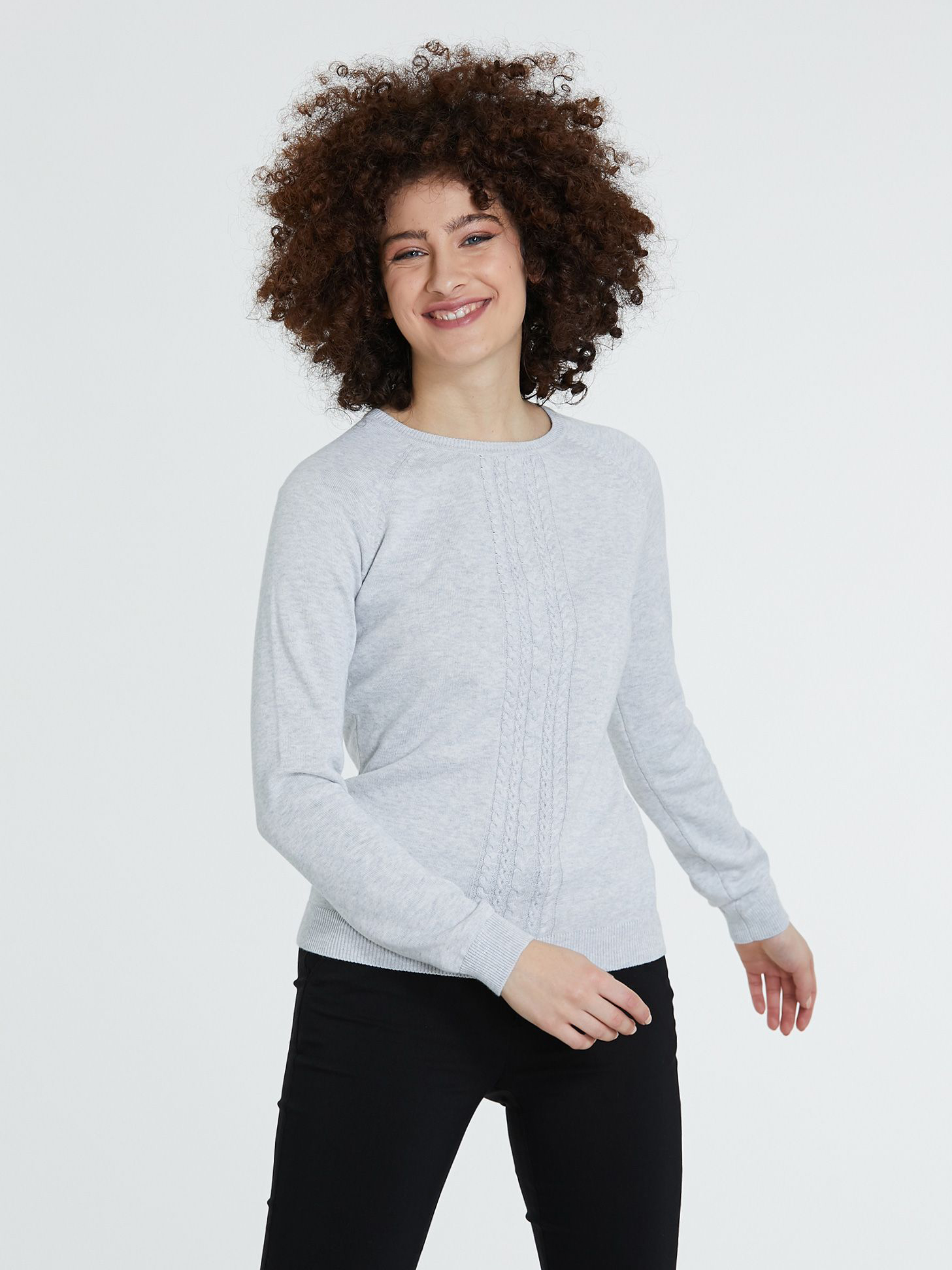 

Джемпер Piazza Italia 38281-310 L Light Grey