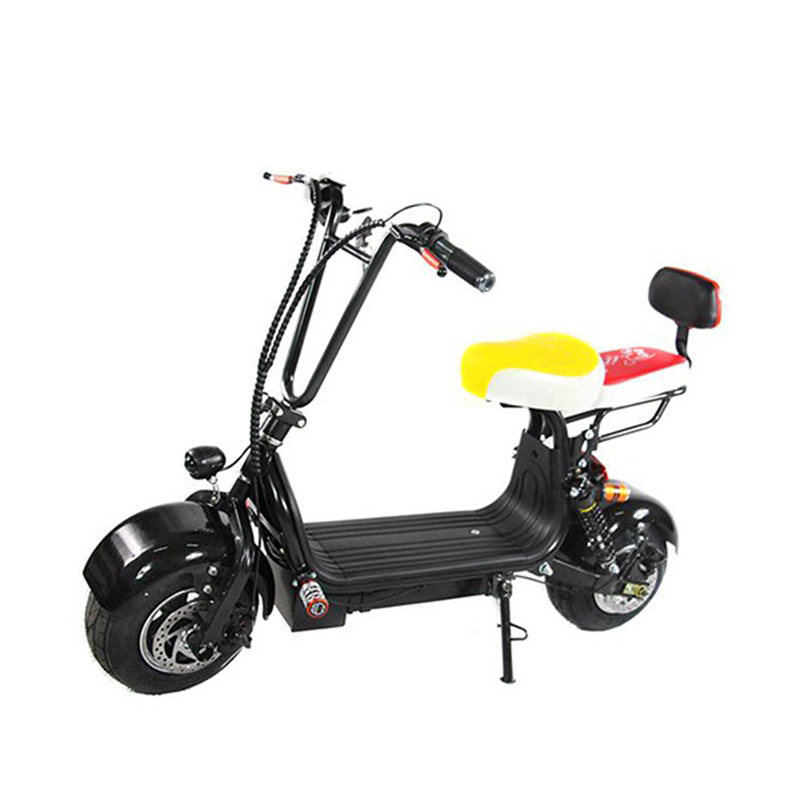 

Электроскутер Citycoco Light 800W Black