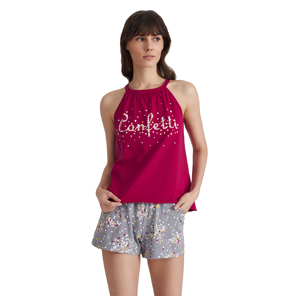 

Комплект домашний женский ELLEN  розовый (LPK 4870/01/01, Комплект домашний женский ELLEN XL розовый (LPK 4870/01/01)