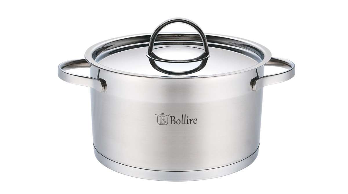 

Кастрюля с крышкой 5,5л 2413,5 Bollire BR-2304