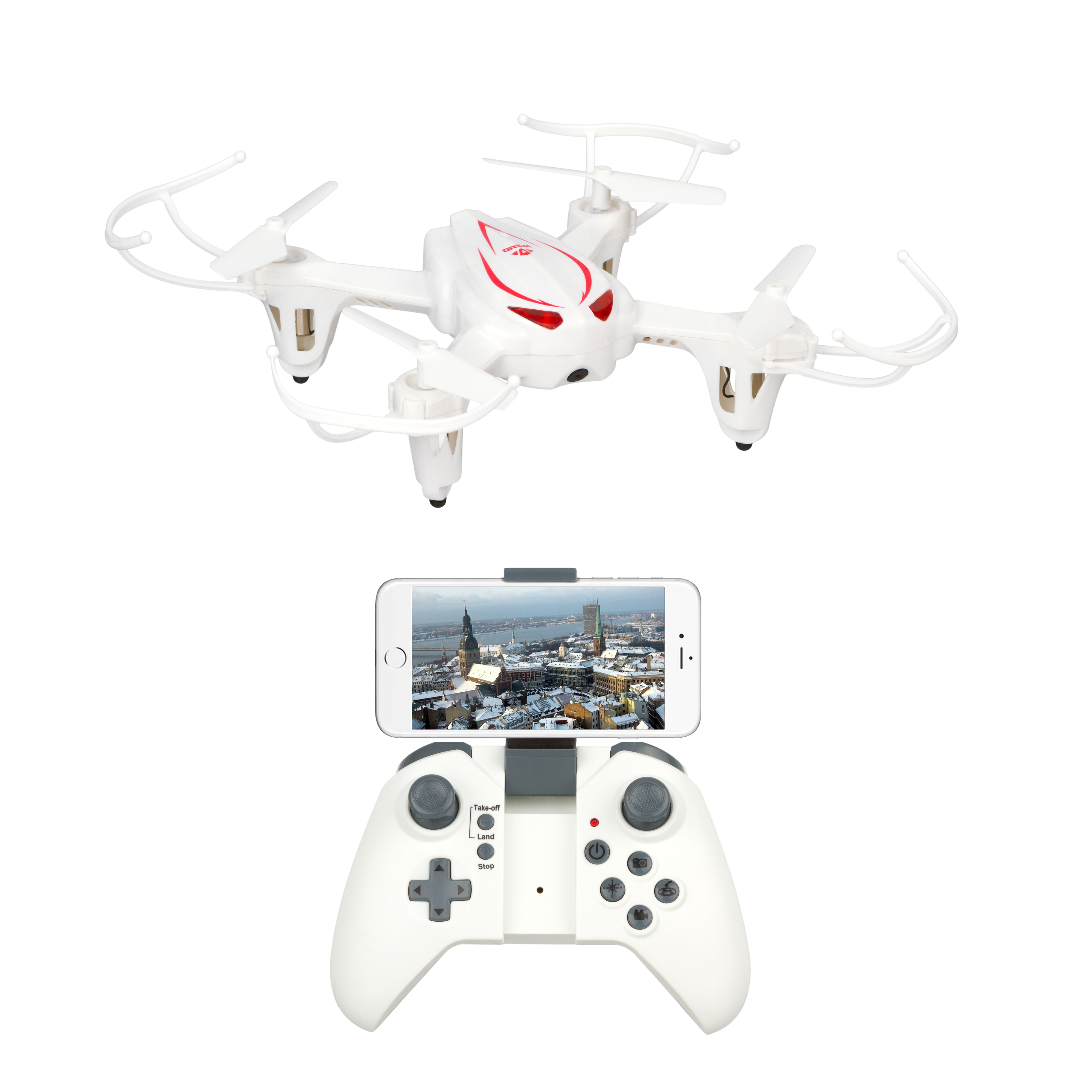 

Квадрокоптер Visuo XS807W Cam 6 Axis (Белый)