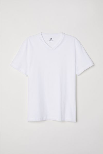 

Футболка мужская H&M S Белая (1200-723)
