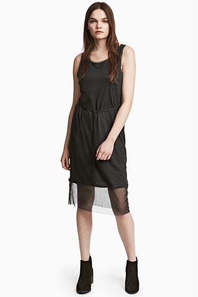 

Платье H&M S Серое (1201-320)