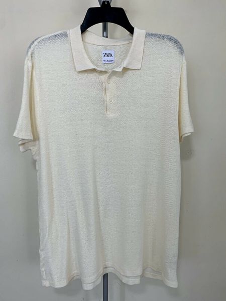 

Футболка мужская Zara M Молочная (1201-469)