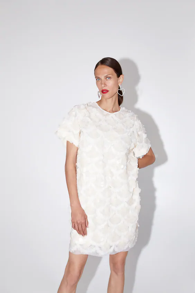 

Платье Zara L Молочное (1201-453)
