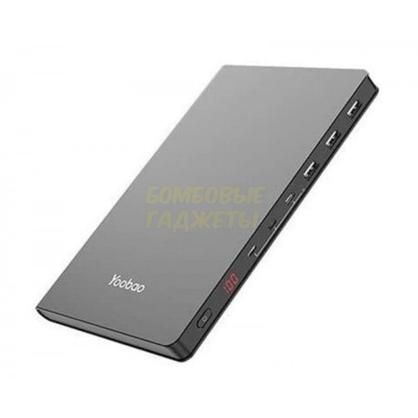 

Power Bank для ноутбука Yoobao PD65W 30000 mAh Black