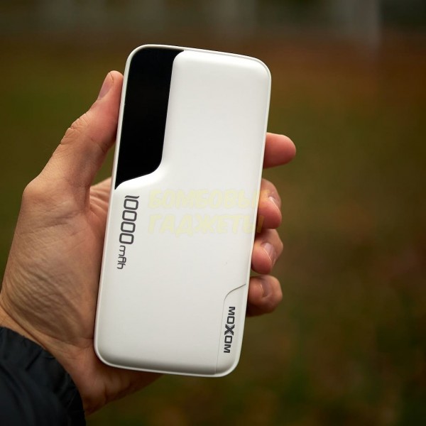 

ПоверБанк (Power Bank) MOXOM MCK-022 белый