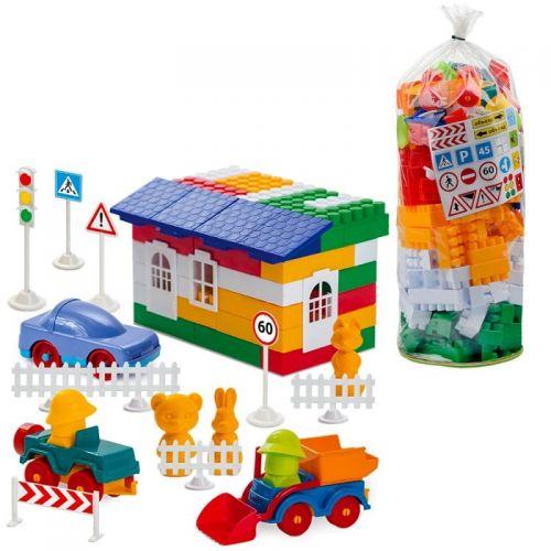 

Конструктор Colorplast "Лидер" №5, 200 деталей 1-054