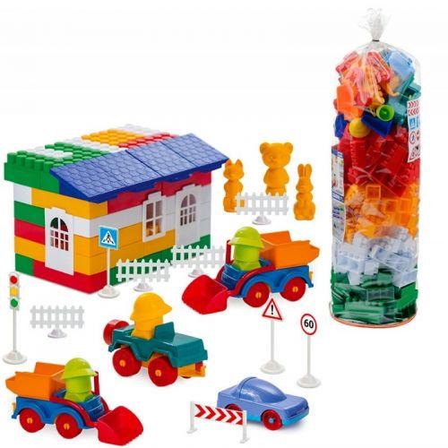 

Конструктор пластиковый Colorplast №7, 300 дет. 1913
