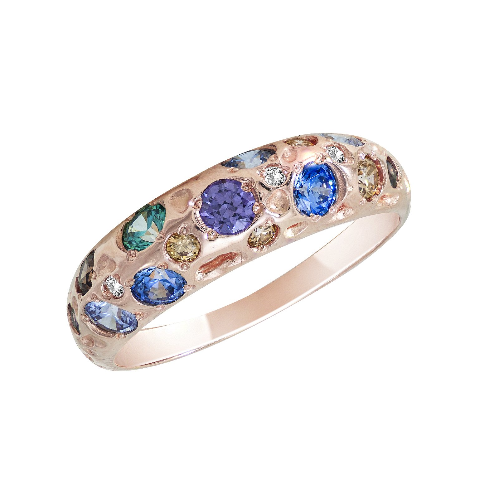 

Кольцо из красного золота с Swarovski 295727, размер 16.5