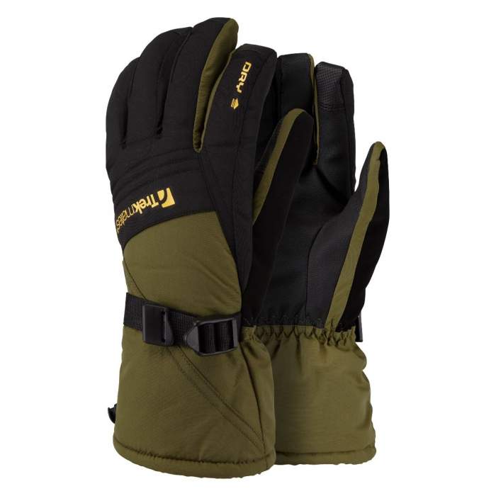 

Рукавиці Trekmates Mogul Dry Glove Mns Dk Olive/Black L зелений