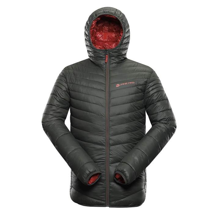 

Куртка Alpine Pro Idik 558PC (зелений/червоний), S