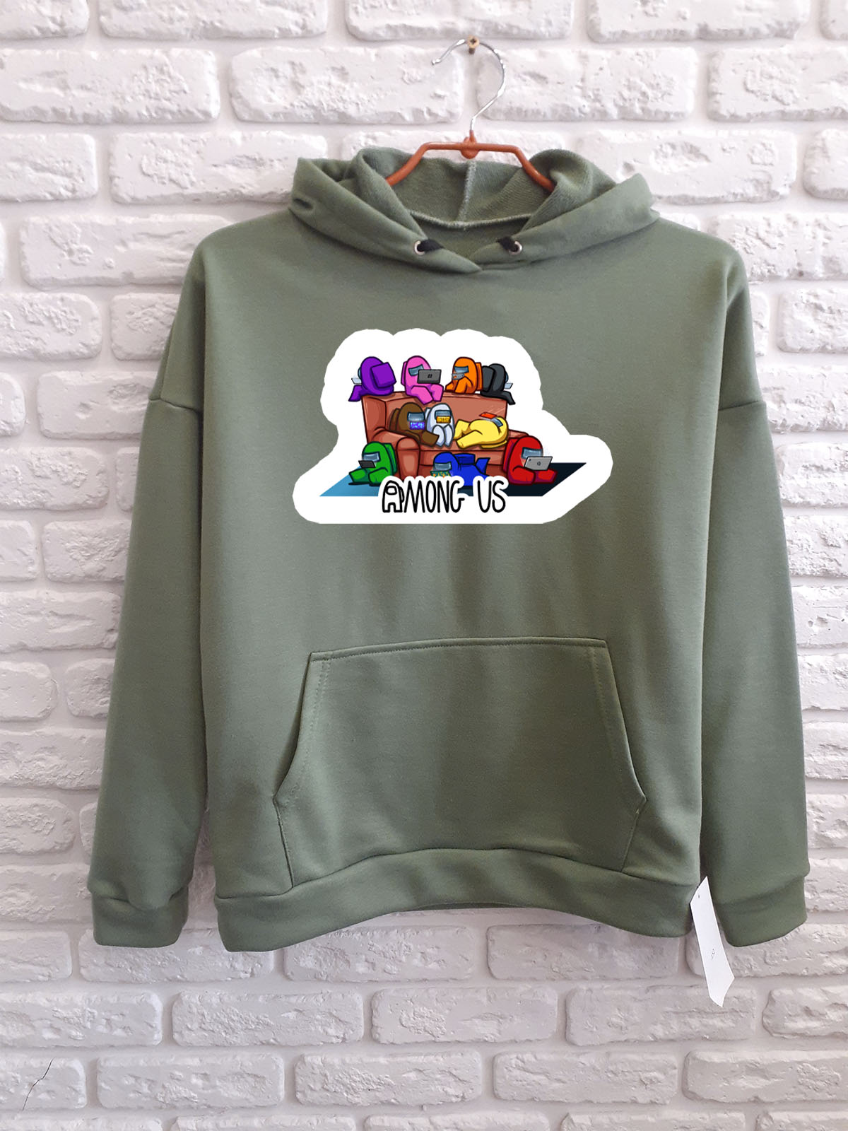 

Худи для мальчиков ArtSvet Among Us Зеленый 158 см HUDZART18IMP12