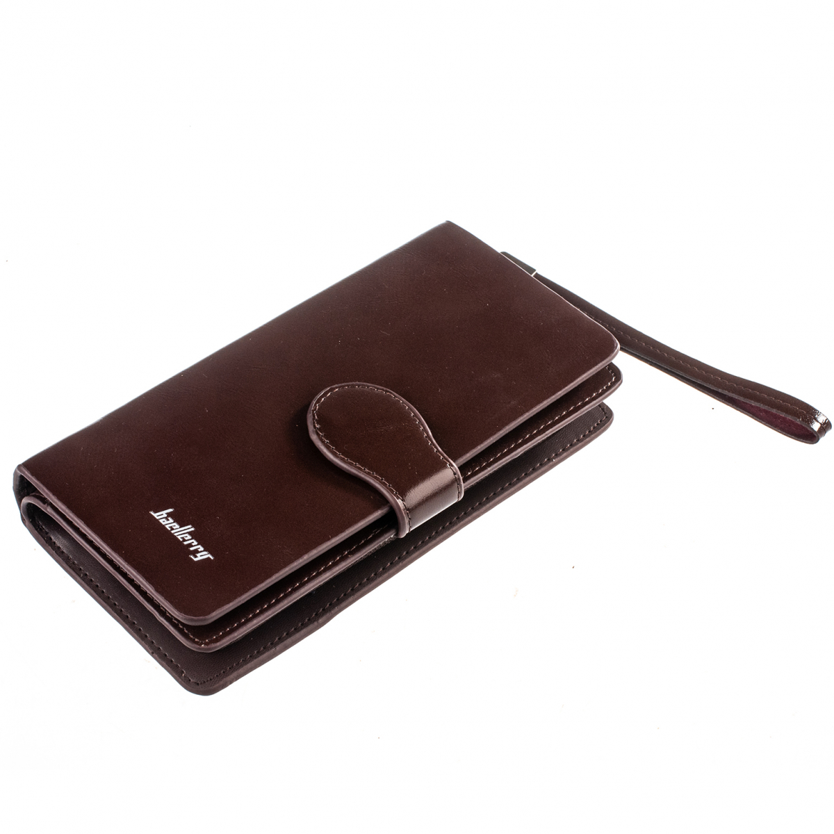 

Мужской кошелек Baellery коричневый, клатч, эко кожа, baellery 305 brown