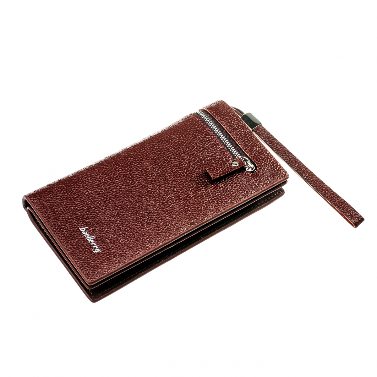 

Кошелек женский Baellery коричневый, клатч, эко кожа, baellery 3002 brown