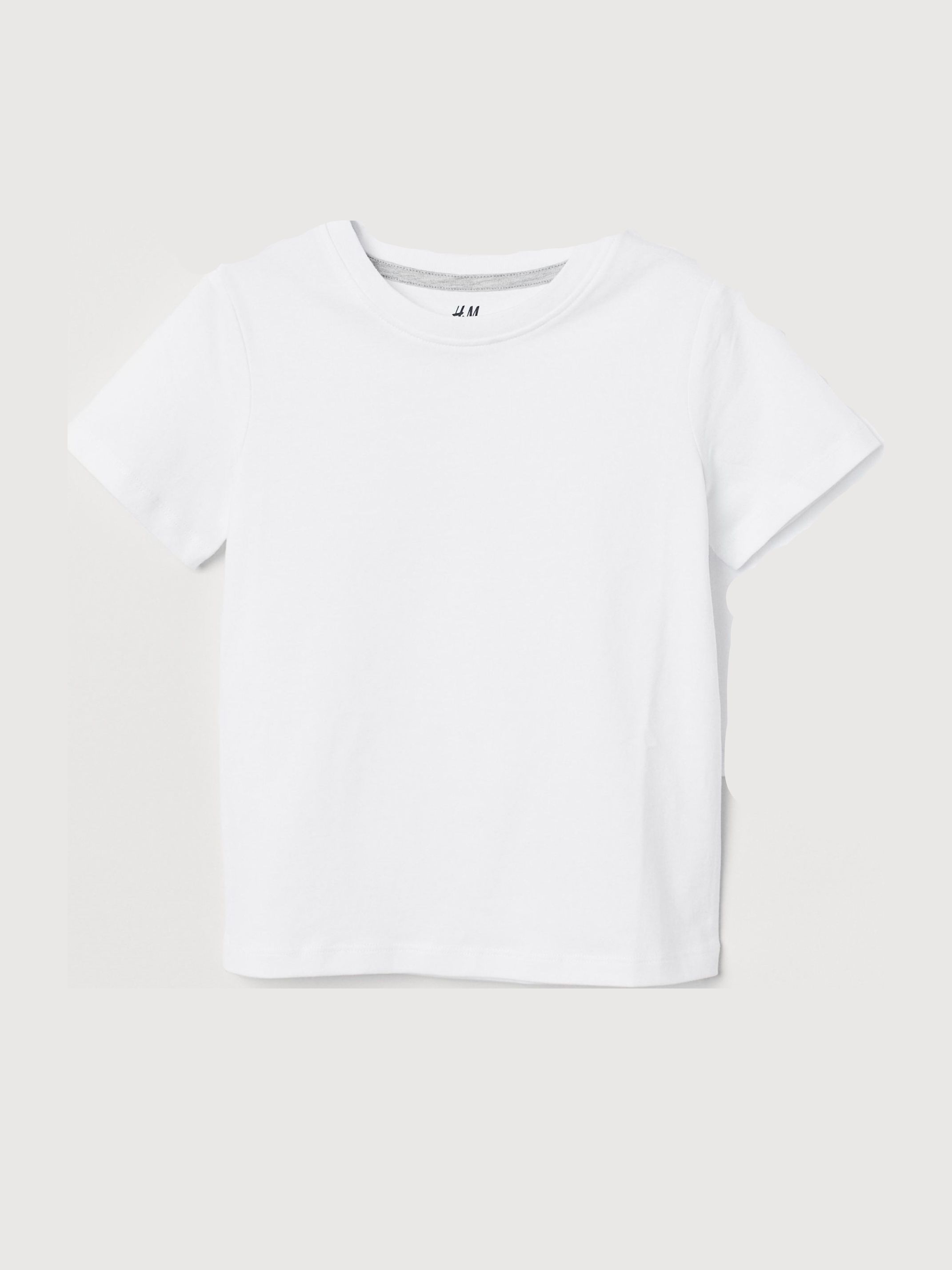 

Футболка H&M 5442908 122-128 см Белая