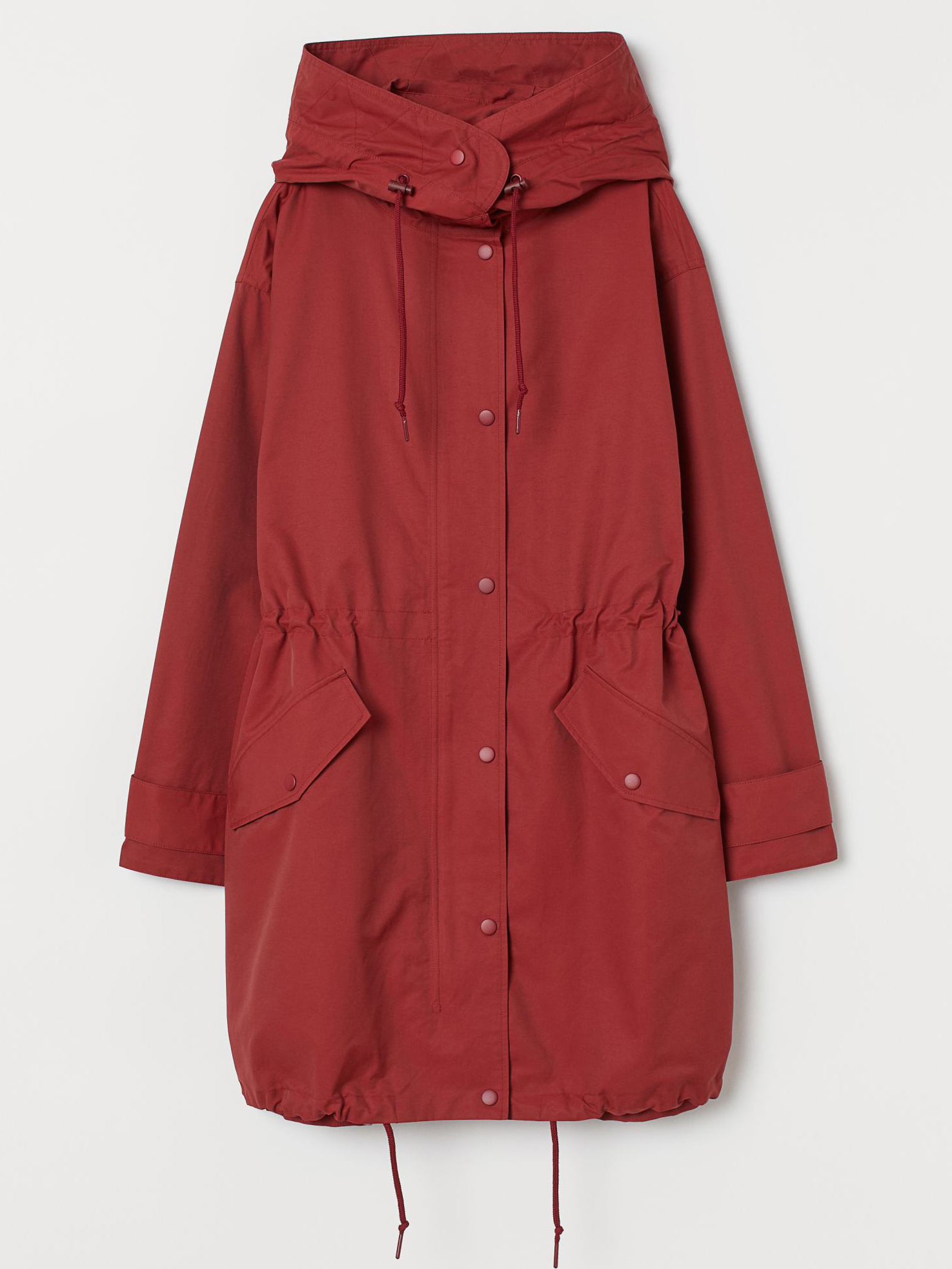 

Парка H&M 1002-8003820 3XL Терракотовая