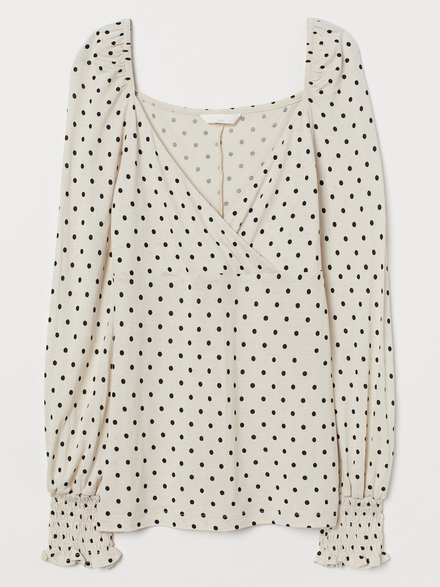 

Блузка для кормящих H&M 1002-8409092 L Светло-бежевая