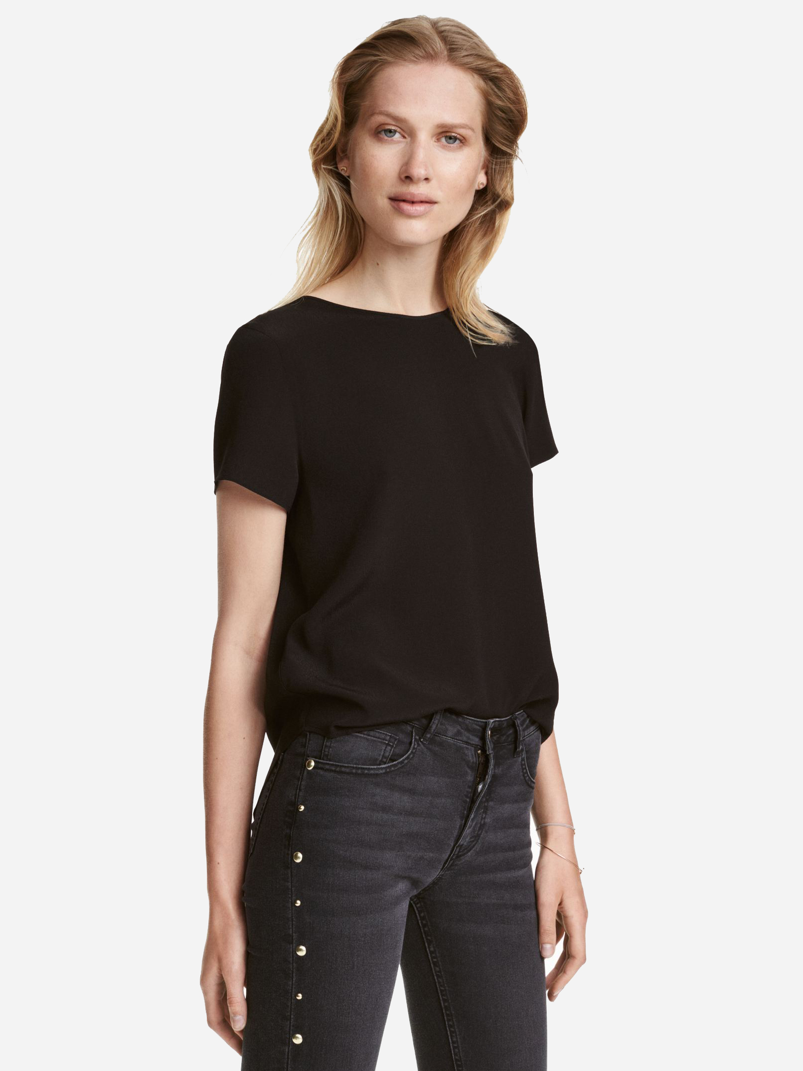 

Блузка H&M 3895374 36 Черная