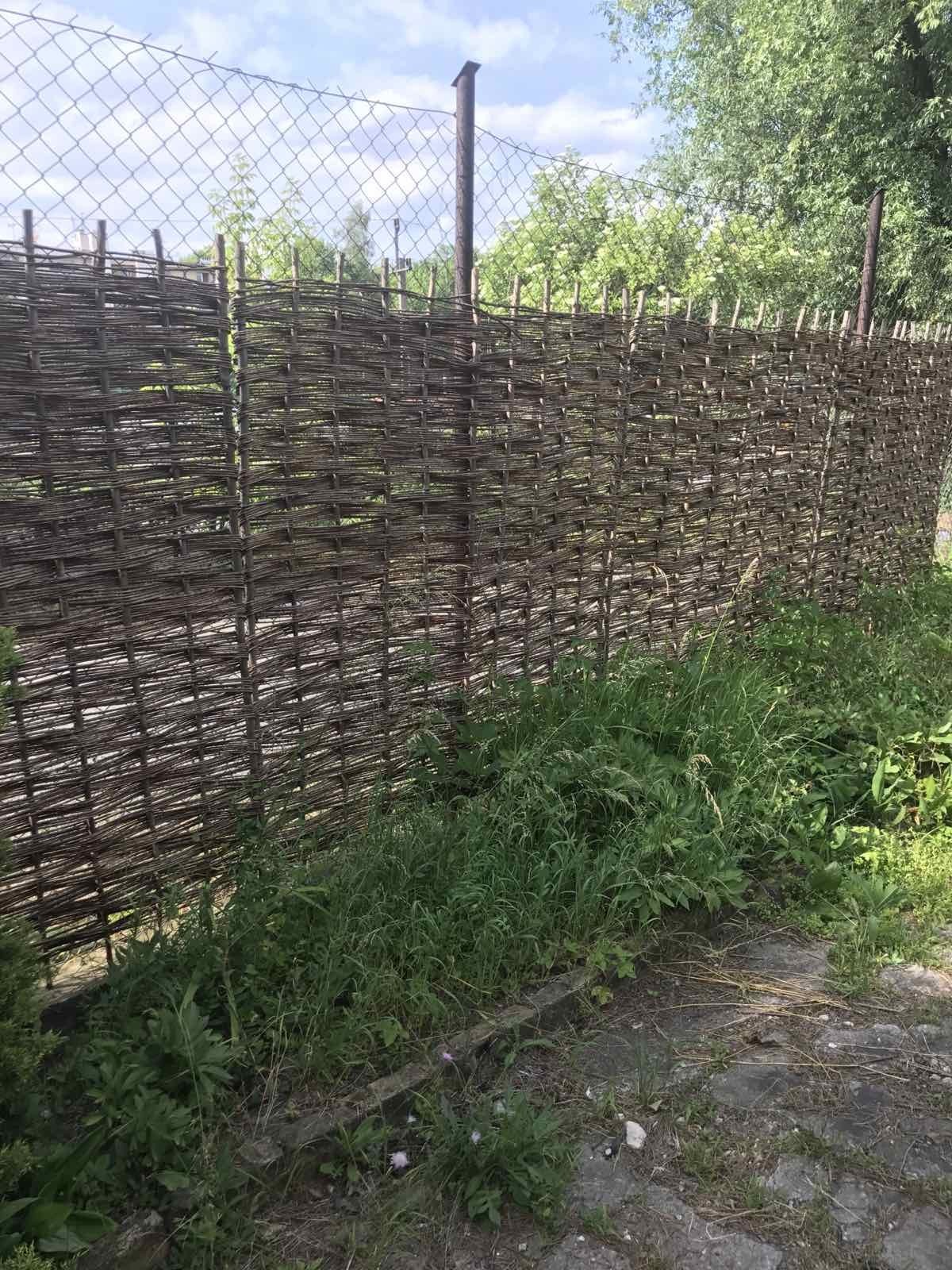 

Забор из орешника (забор) 180х150 мм. 4 стойки