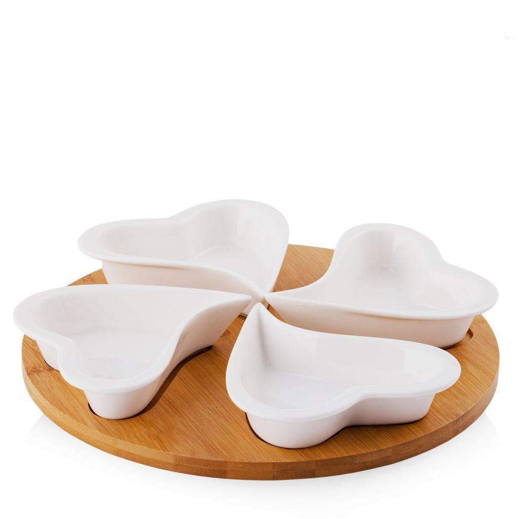 

Декоративное блюдо Home&You Heartinos