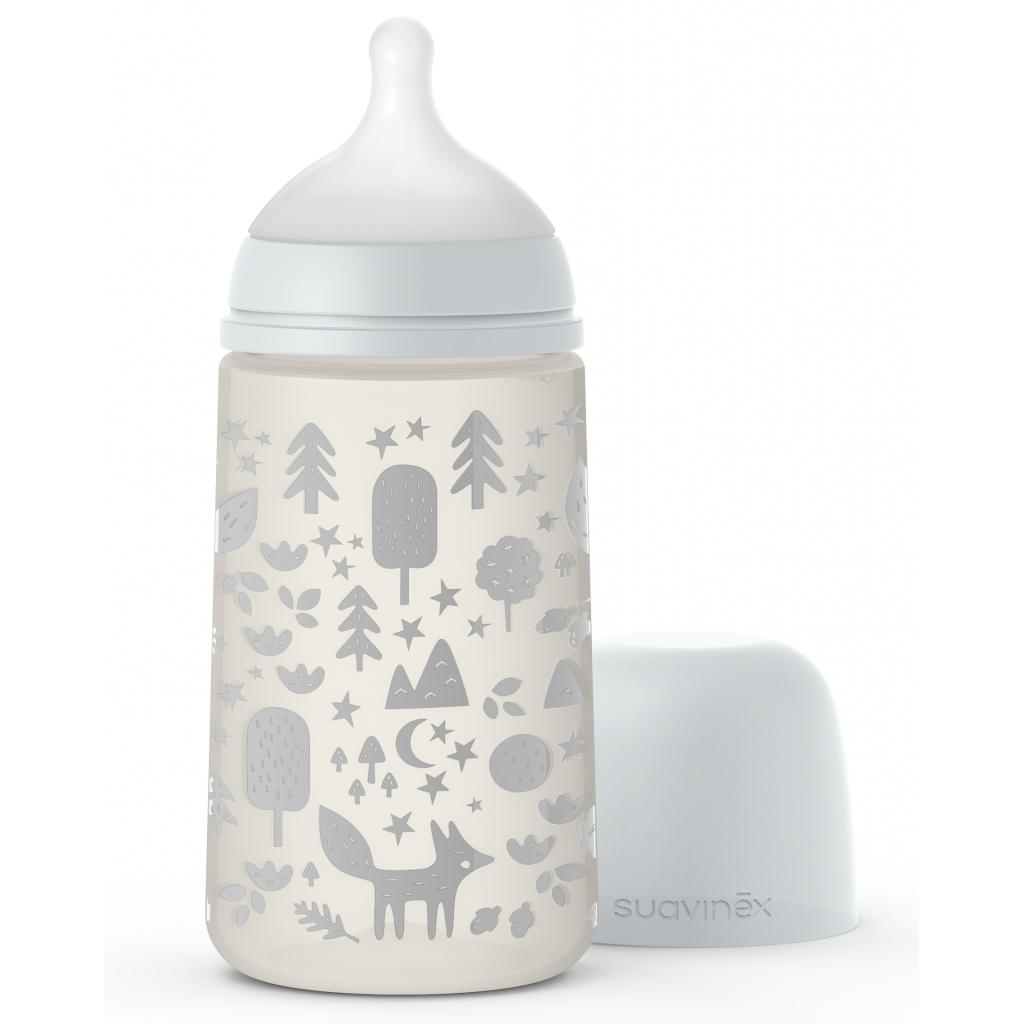 

Бутылочка для кормления Suavinex История Лисы 270 мл Grey (307061)