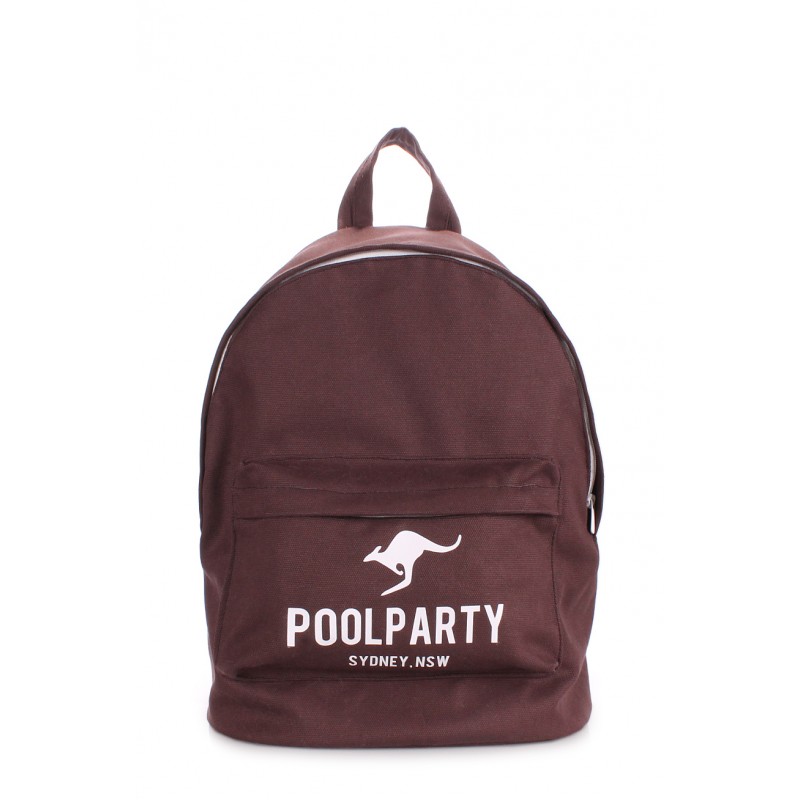 

Рюкзак молодежный POOLPARTY (backpack-oxford-brown)