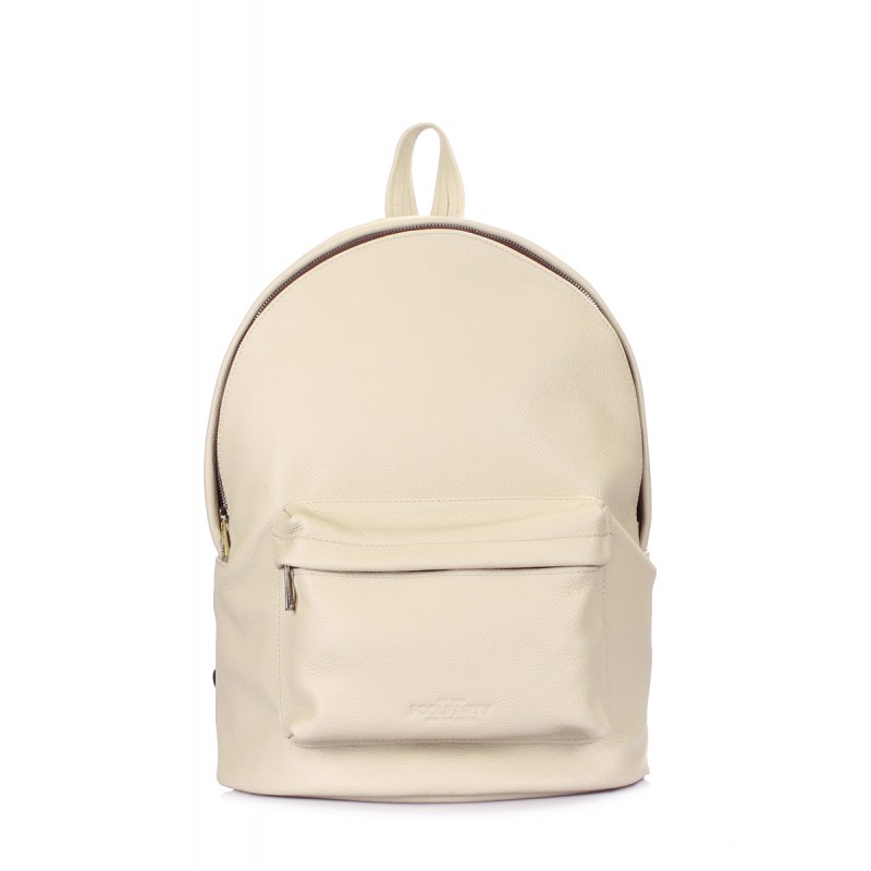

Кожаный рюкзак POOLPARTY (backpack-leather-beige)