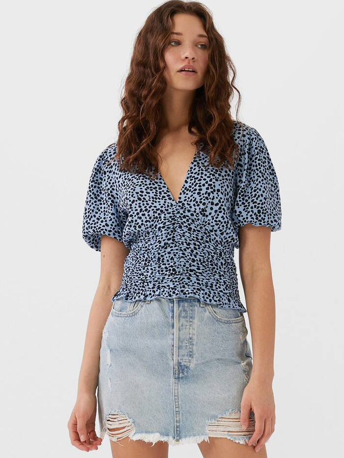 

Блуза Stradivarius 02051146039 M Принт