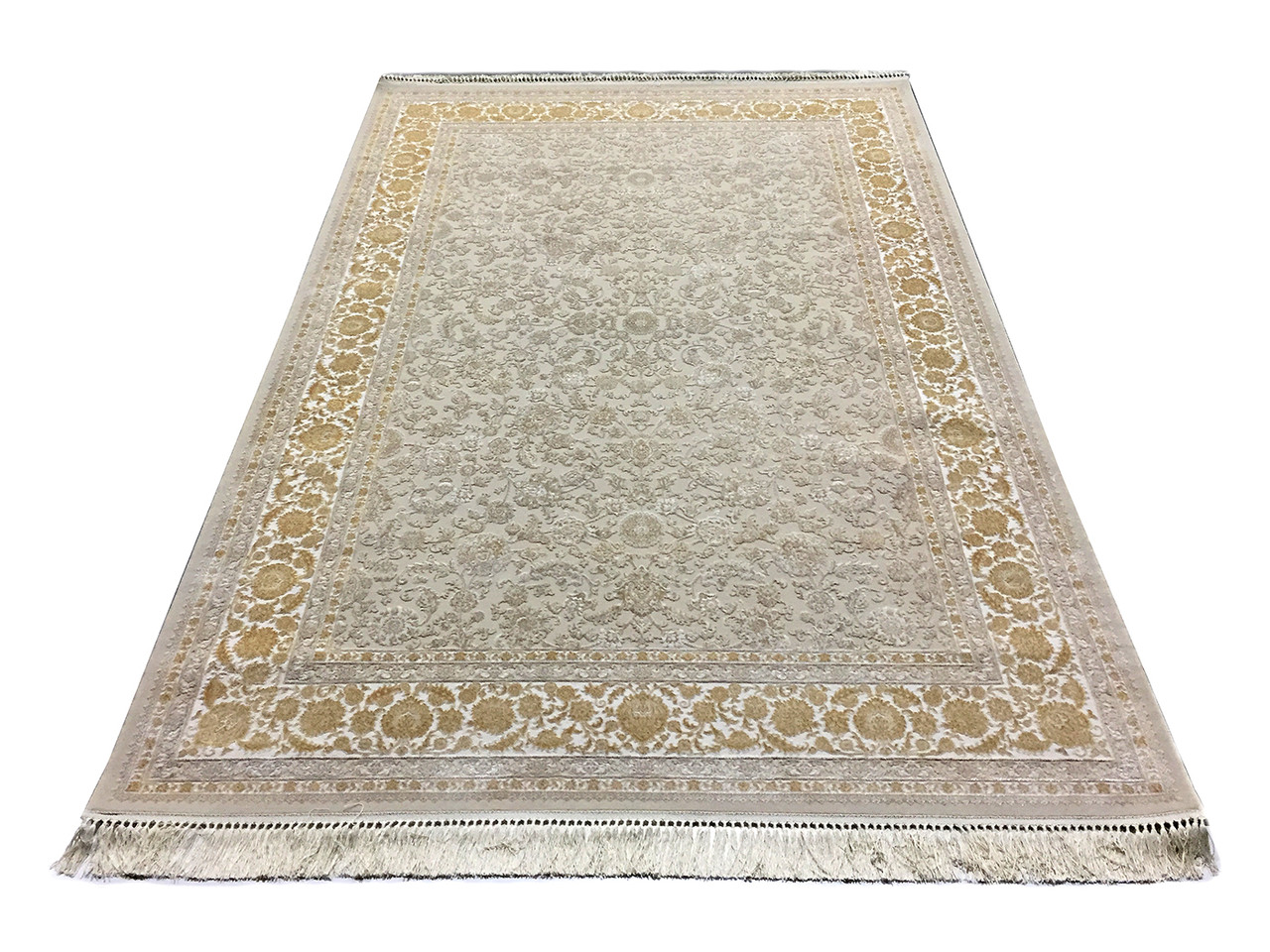 

Ковер неоклассика прямоугольный JADDOR R155F 0,8X1,5м Кремовый