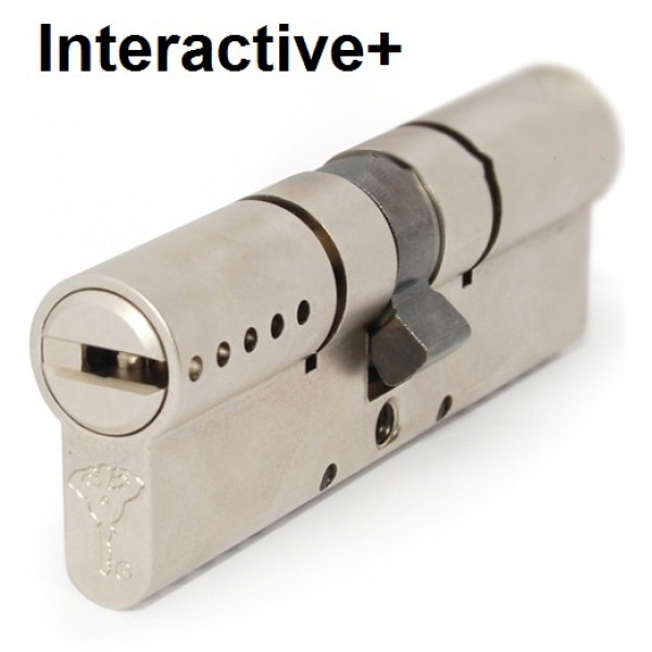 

Цилиндр Mul-T-Lock INTERACTIVE 95мм.(40х55) ключ-ключ (матовый хром)