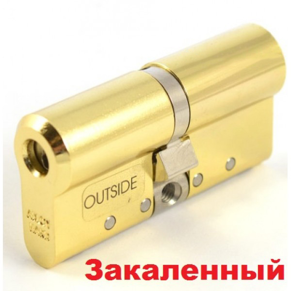 

Цилиндр Abloy Protec 2 Hard 117мм.(51х66) к/к латунь СY 332