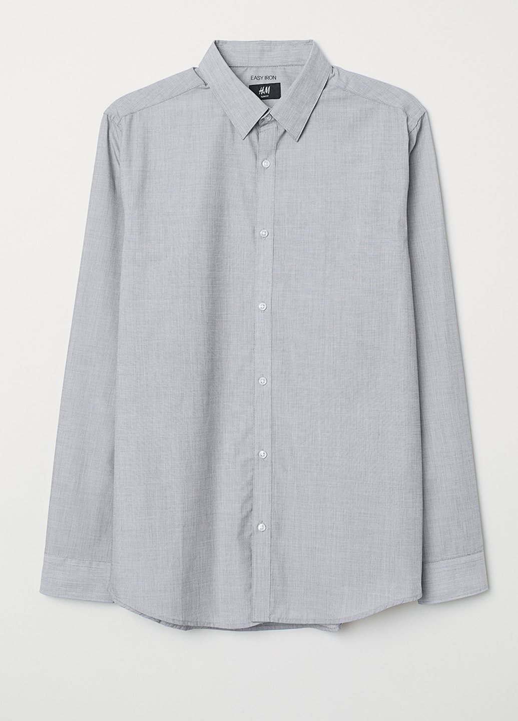 

Рубашка H&M XL Серый 0501616_сер_03