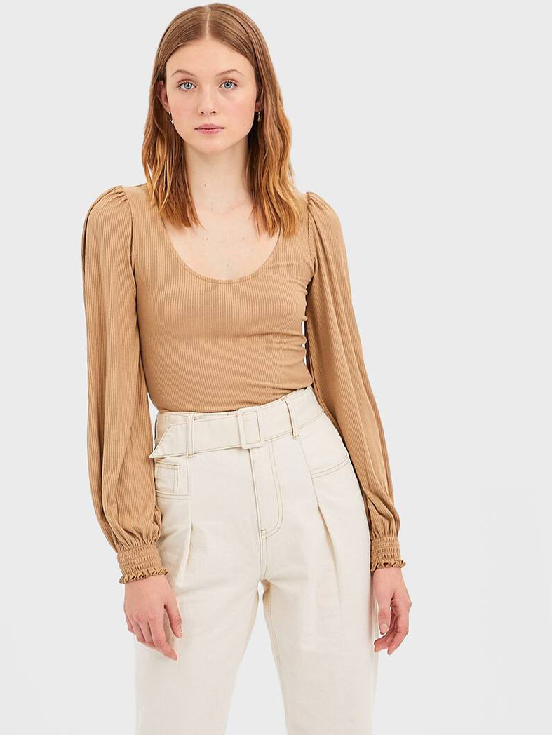 

Джемпер Stradivarius 02511963430 M Бежевый