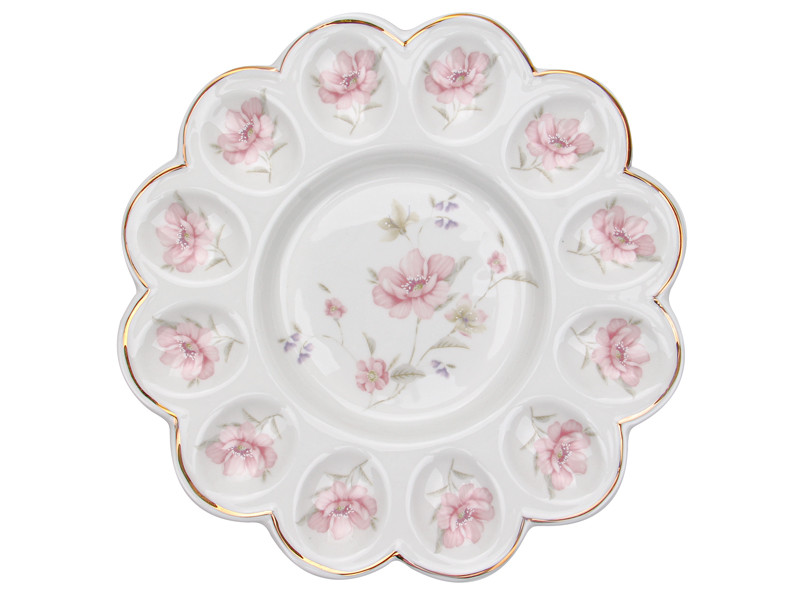 

Сервировочное блюдо для яиц Flores rosadas Lefard AL84679