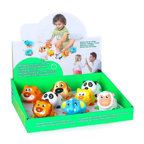 

Набор игрушечных машинок Hola Toys Веселый зоопарк, 8 шт. (376)