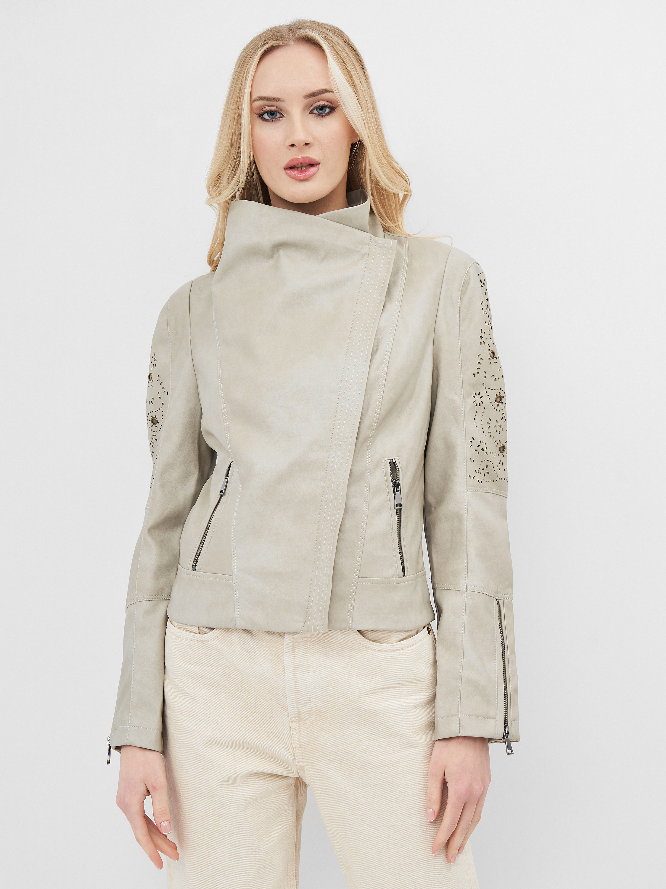 

Куртка из искусственной замши Desigual 71E2GD4/1001 38 Серая