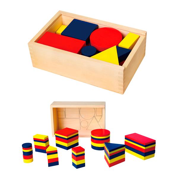 

Обучающий набор Viga Toys Логические блоки Дьенеша (56164)