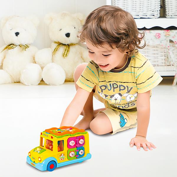 

Музыкальная развивающая игрушка Hola Toys Школьный автобус (796)